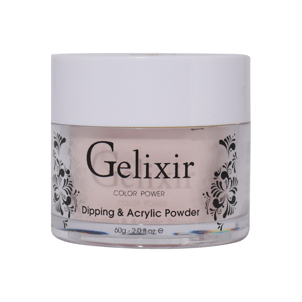 Gelixir Acrylic & Powder Dip Nails 001 Cornsilk - Beige, White Colors