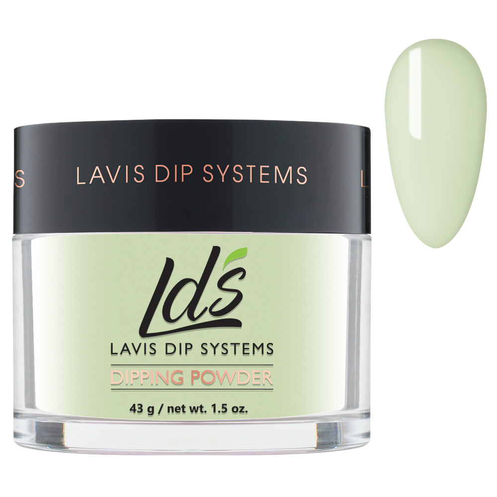 LDS Green Dipping Powder Nail Colors - 008 Green Chantilly