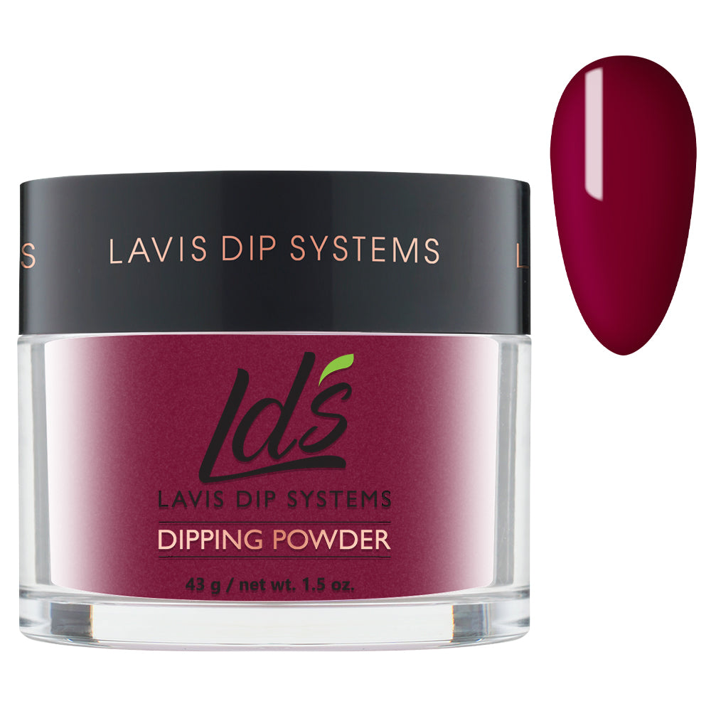 LDS Red Dipping Powder Nail Colors - 070 Mulberry