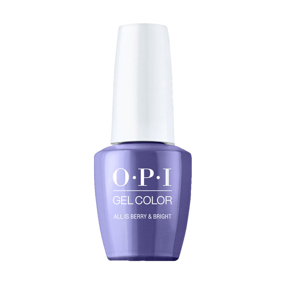OPI Gel Nail Polish - HPN11 All is Berry & Bright