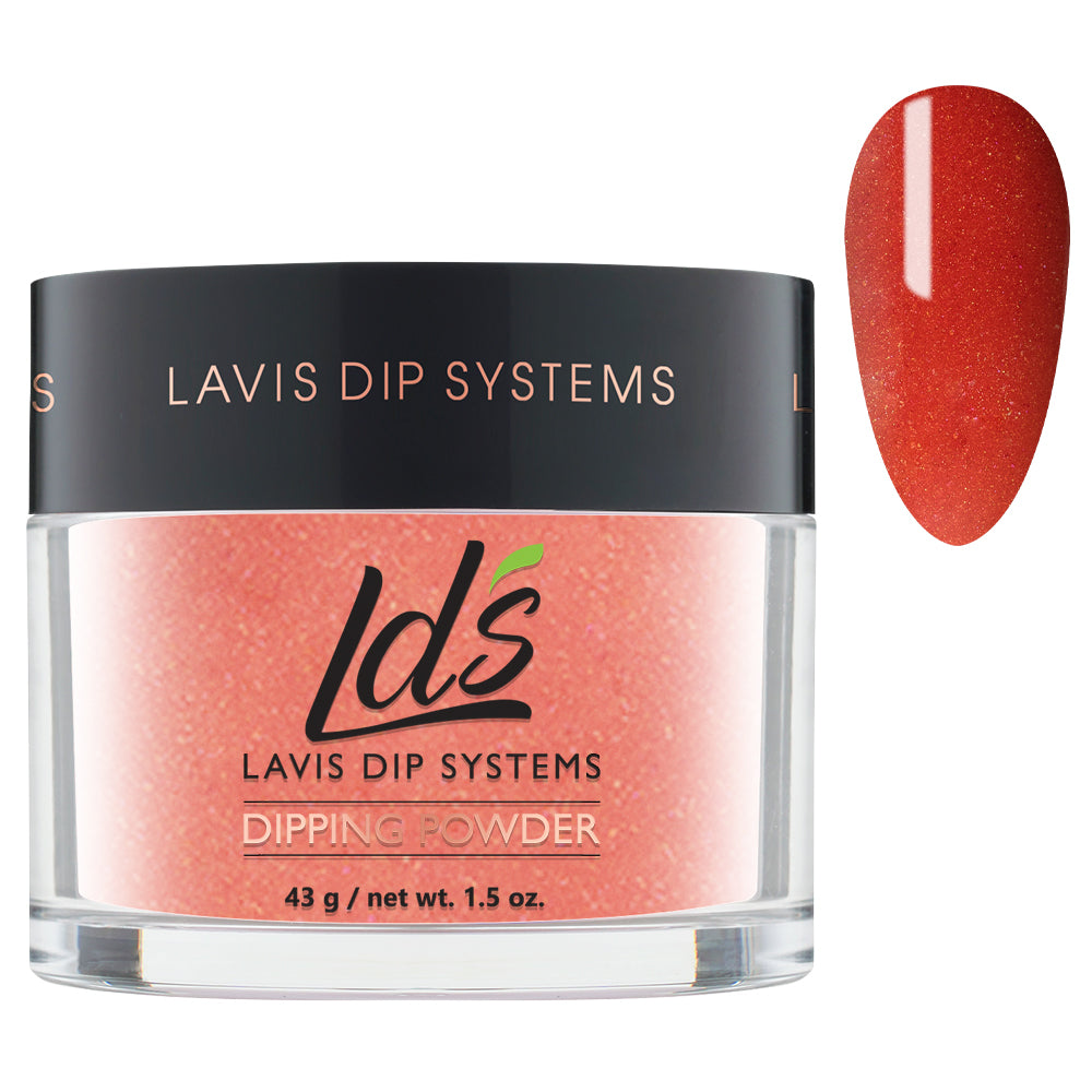 LDS Orange Dipping Powder Nail Colors - 146 Soak Up The Sun