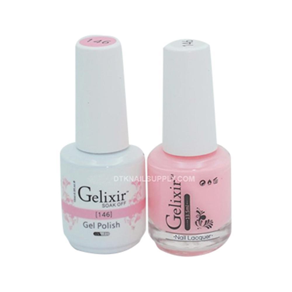 Gelixir Gel Nail Polish Duo - 146 Pink Colors