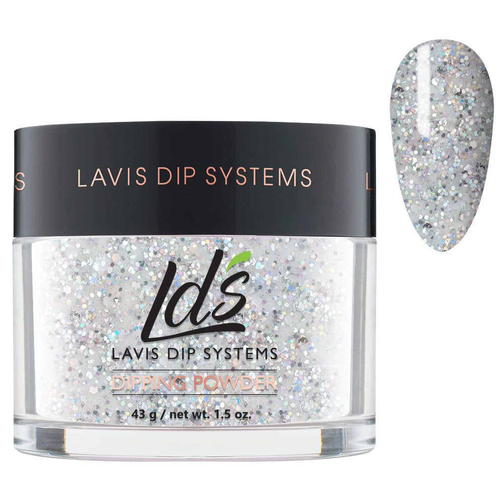 LDS Glitter, Gold Dipping Powder Nail Colors - 152 Confetti