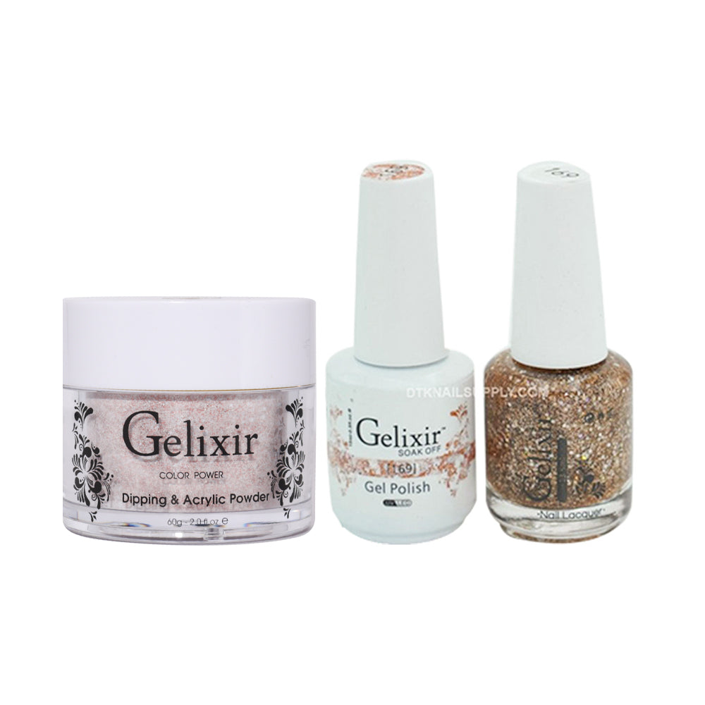 Gelixir 3 in 1 - 169 - Acrylic & Dip Powder, Gel & Lacquer