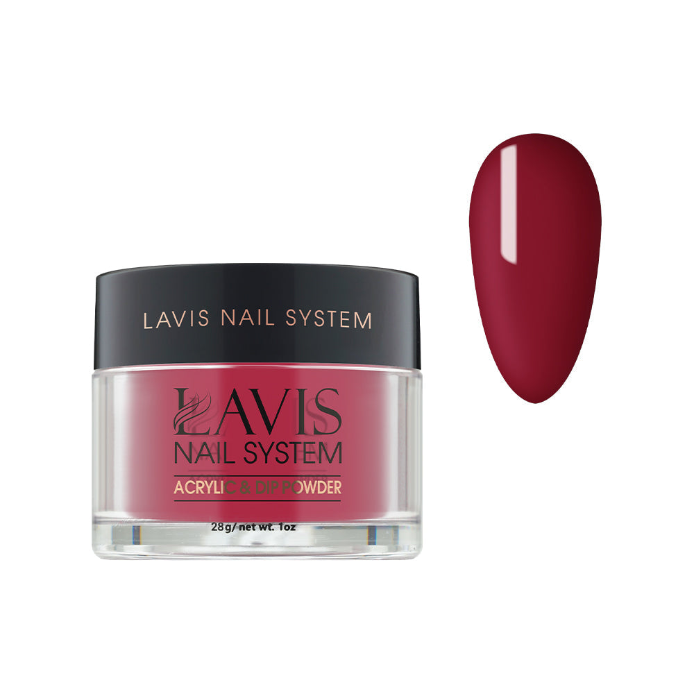 Lavis Acrylic Powder - 216 Wild Currant - Crimson Colors