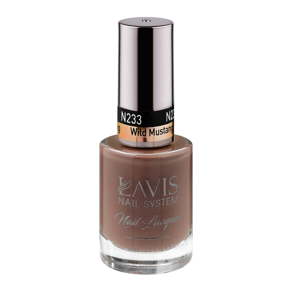 LAVIS Nail Lacquer - 233 Wild Mustang - 0.5oz