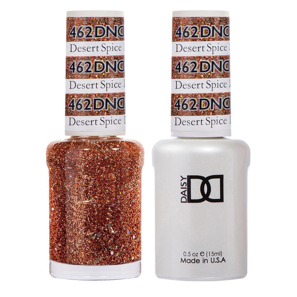 DND Gel Nail Polish Duo - 462 Gold Colors - Desert Spice