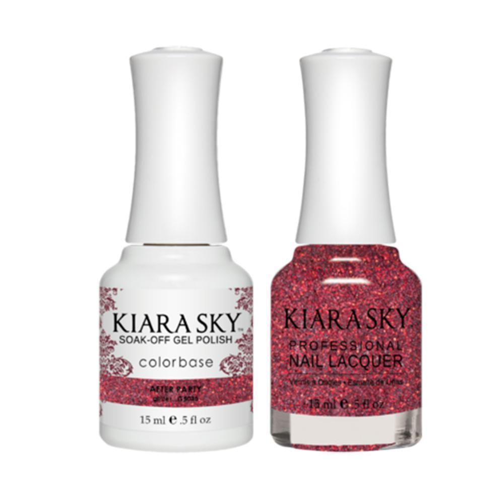 Kiara Sky Gel Nail Polish Duo - All-In-One - 5035 AFTER PARTY