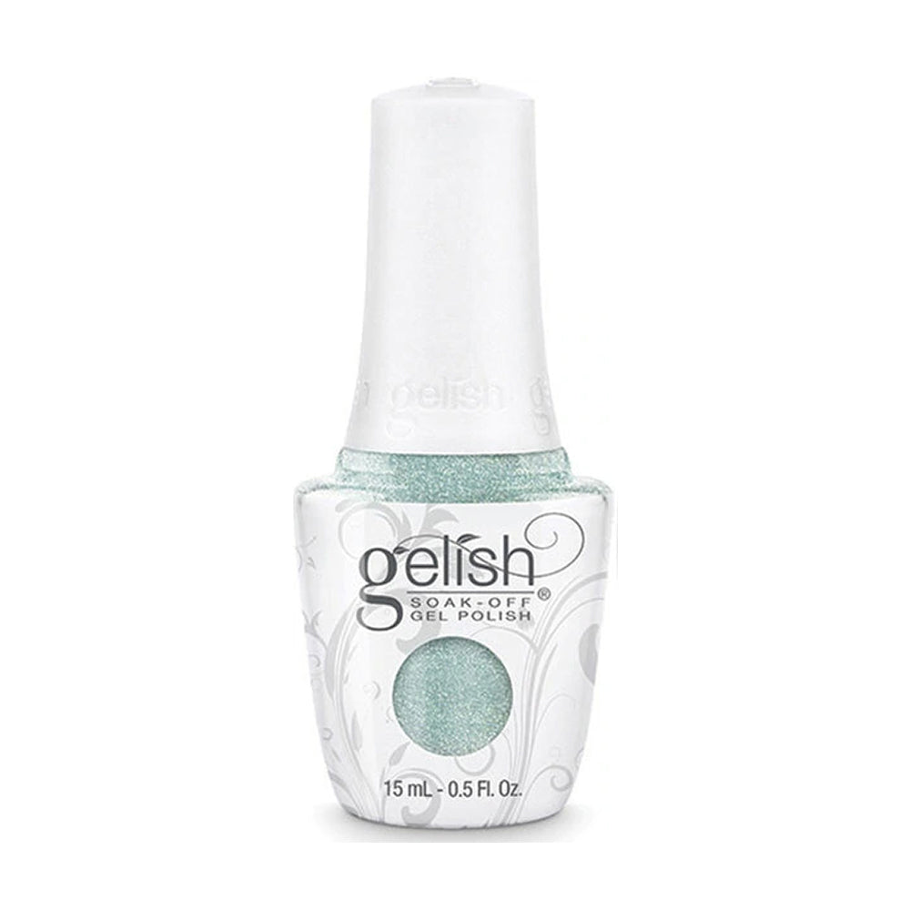 Gelish Nail Colours - 969 A Lister - Silver Gelish Nails - 1110969