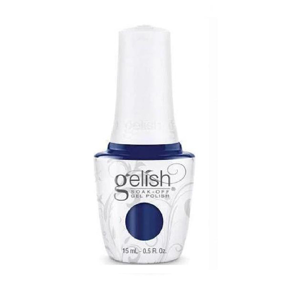 Gelish Nail Colours - 863 After Dark - Blue Gelish Nails - 1110863