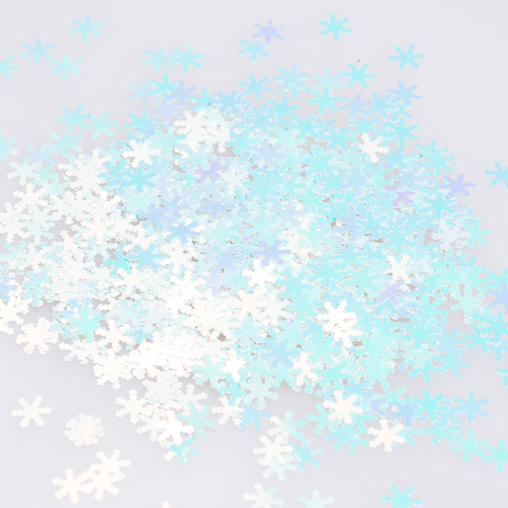 LDS Snowflake Glitter Nail Art - 0.5oz SF03 Diva Lights