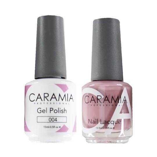 Caramia Gel Nail Polish Duo - 004 Purple Colors