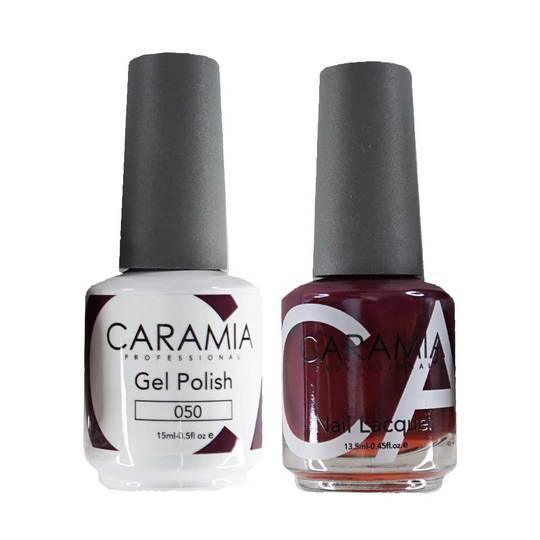 Caramia Gel Nail Polish Duo - 050 Red Colors