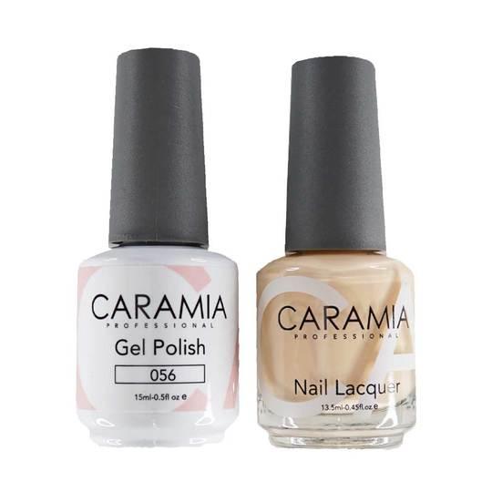Caramia Gel Nail Polish Duo - 056 Beige Colors