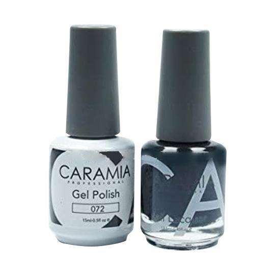 Caramia Gel Nail Polish Duo - 072 Black Colors