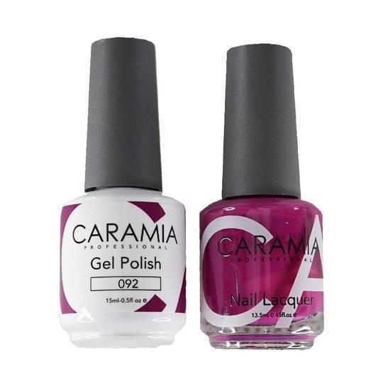 Caramia Gel Nail Polish Duo - 092 Purple Colors