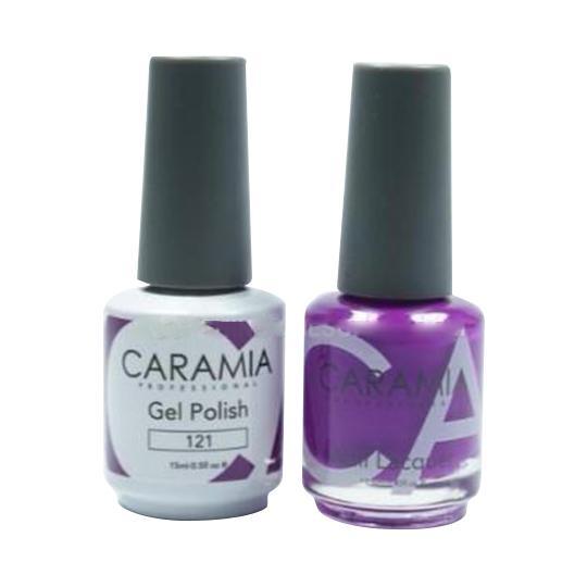  Caramia Gel Nail Polish Duo - 121 Purple Colors by Gelixir sold by DTK Nail Supply