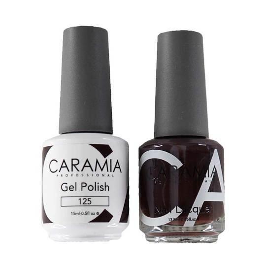 Caramia Gel Nail Polish Duo - 125 Brown Colors