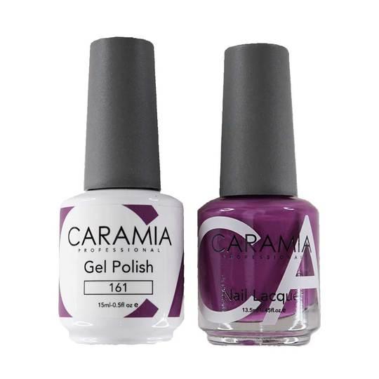 Caramia Gel Nail Polish Duo - 161 Purple Colors