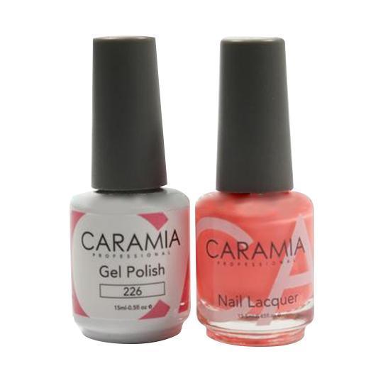 Caramia Gel Nail Polish Duo - 226 Coral Colors