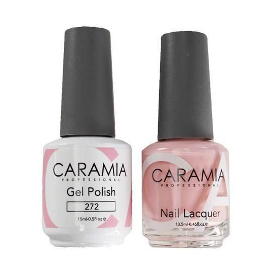 Caramia Gel Nail Polish Duo - 272 Beige Colors