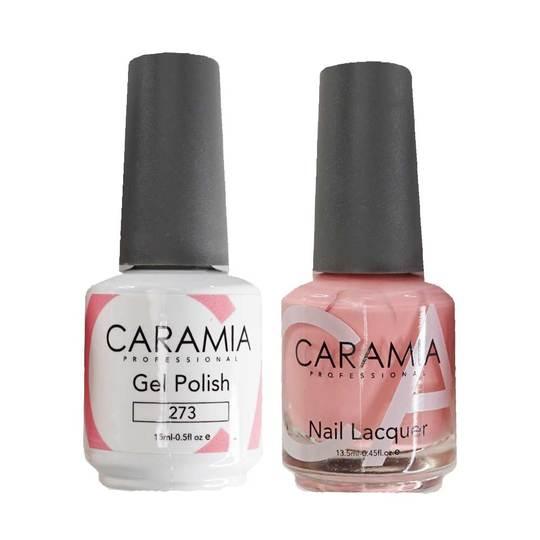 Caramia Gel Nail Polish Duo - 273 Beige Colors