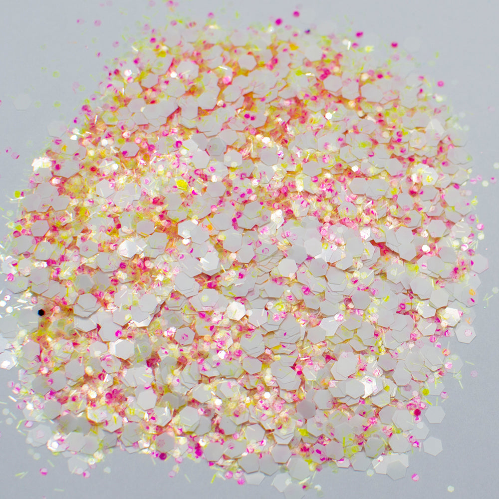 LDS Confetti Glitter Nail Art - 0.5oz CF01 Cha Cha Cha