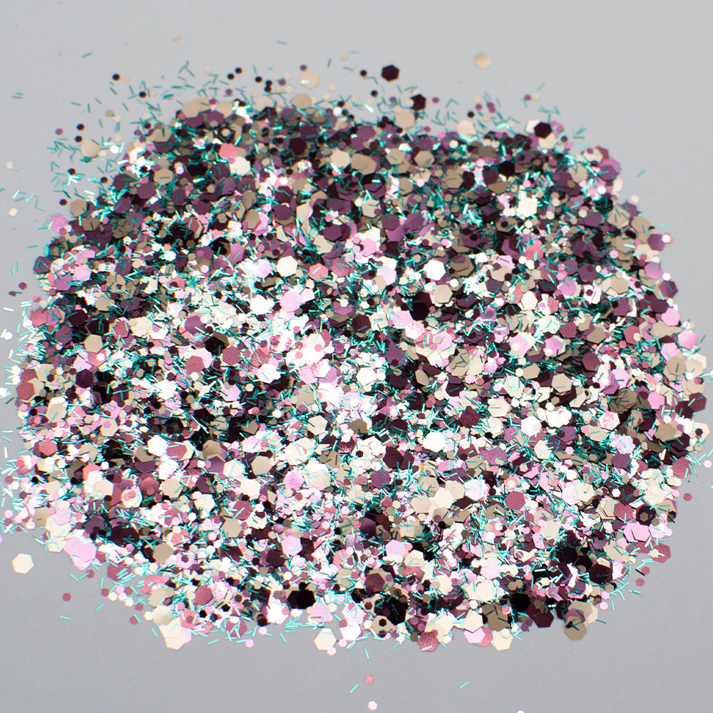 LDS Confetti Glitter Nail Art - 0.5oz CF04 Moon Prism