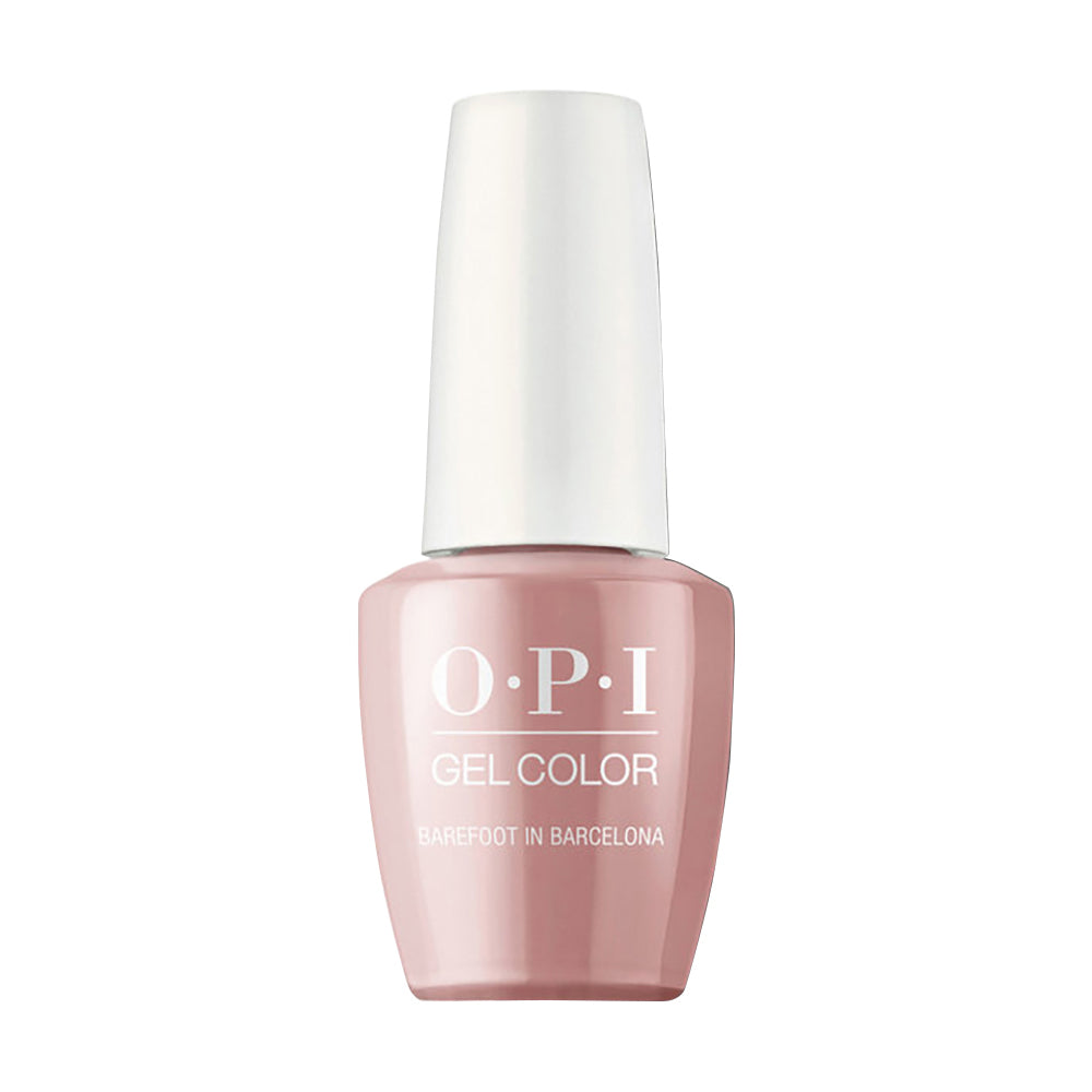 OPI Gel Nail Polish - E41 Barefoot in Barcelona - Pink Colors