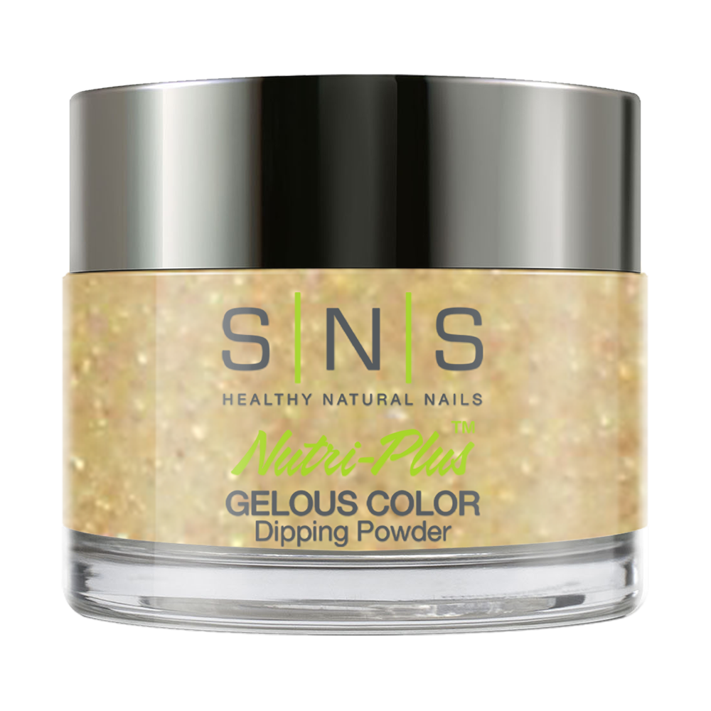 SNS Dipping Powder Nail - HD01 - Beige, Glitter, Neutral Colors