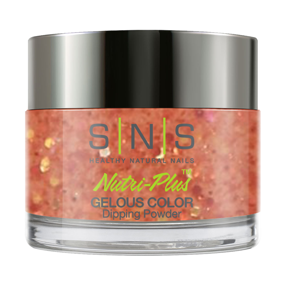 SNS Dipping Powder Nail - HD03 - Pink, Glitter Colors