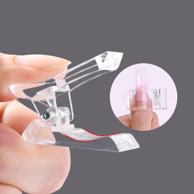 1Pcs Plastic Nails Mold Holder/Clip
