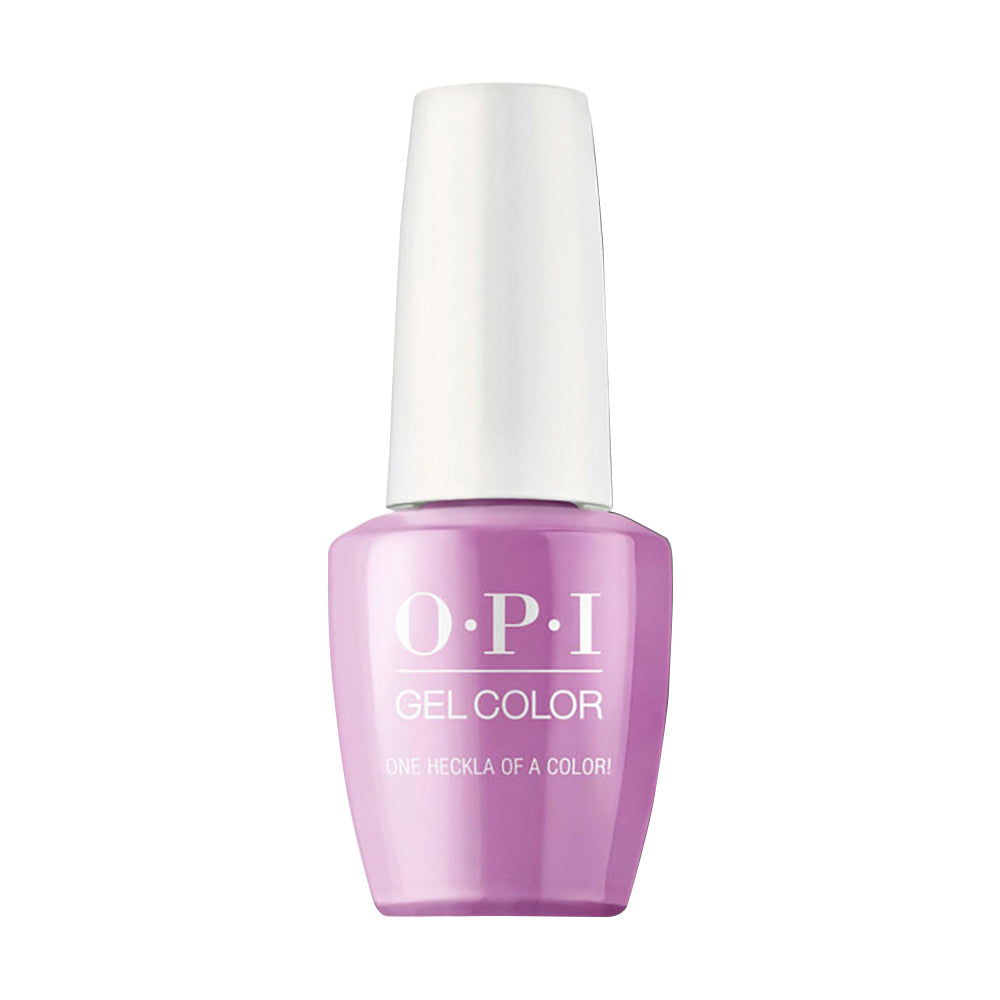 OPI Gel Nail Polish - I62 One Heckla of a Color! - Purple Colors