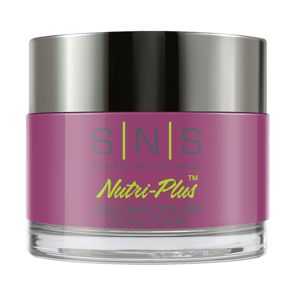 SNS Dipping Powder Nail - IS28 - Rose Wine - Purple Colors