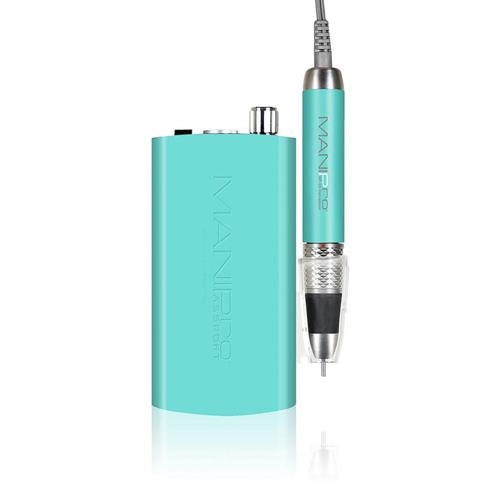  KUPA Passport Nail Drill Complete with Handpiece KP-55 - Teal by KUPA sold by DTK Nail Supply