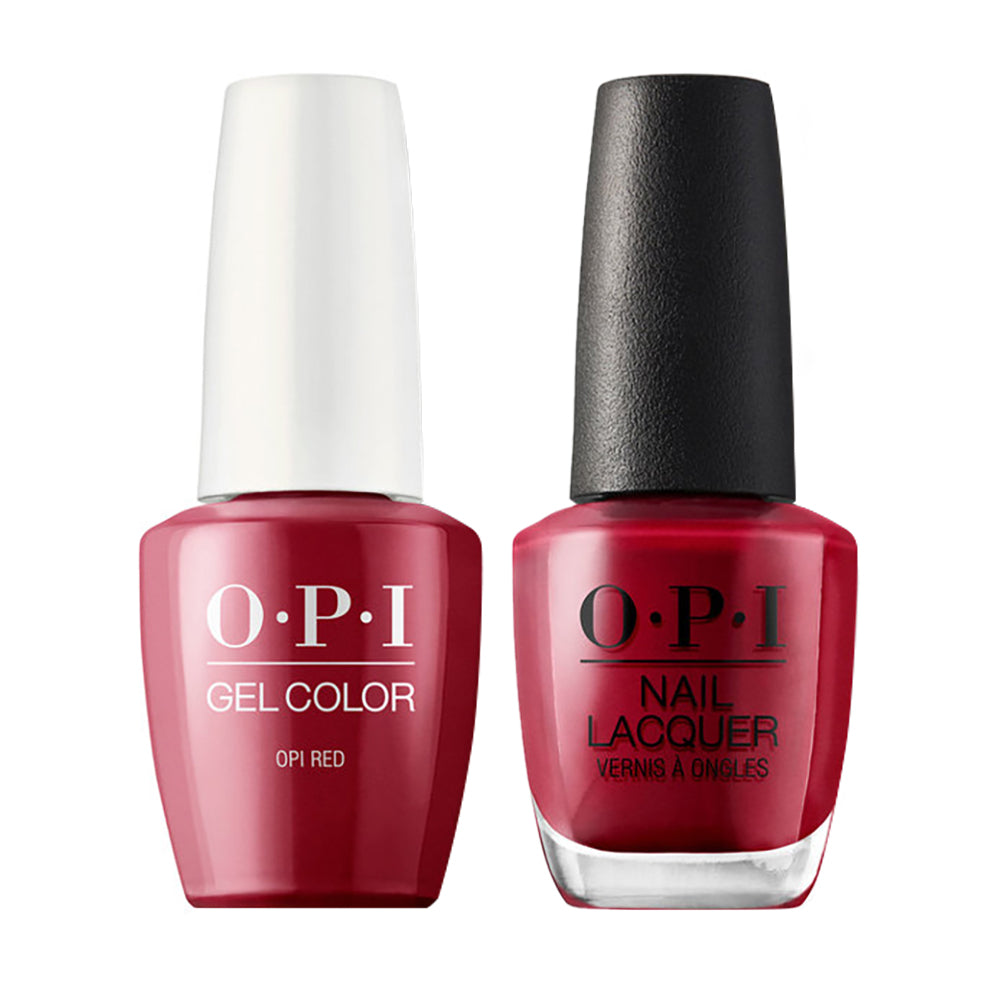 OPI Gel Nail Polish Duo - L72OPI Red - Red Colors