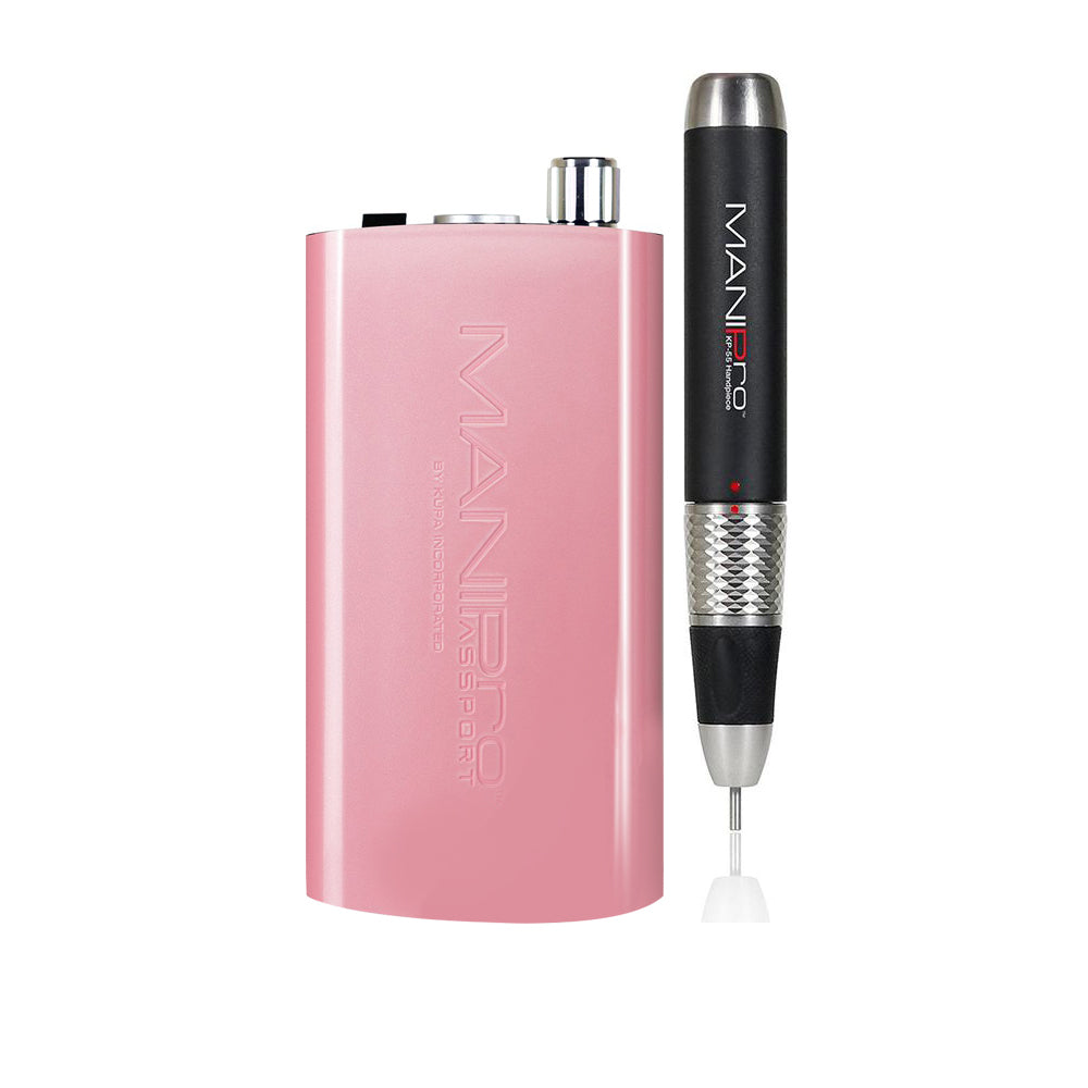  KUPA Passport Nail Drill Complete with Handpiece KP-55 - M. Princess (Pink) by KUPA sold by DTK Nail Supply