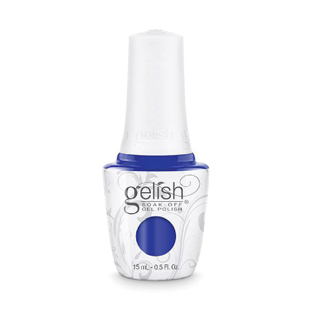 Gelish Nail Colours - 124 Making Waves - Blue Gelish Nails - 1110124