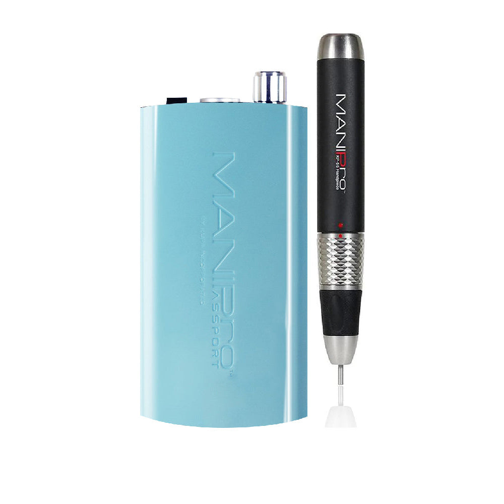  KUPA Passport Nail Drill Complete with Handpiece KP-55 - M. Prince (Blue) by KUPA sold by DTK Nail Supply