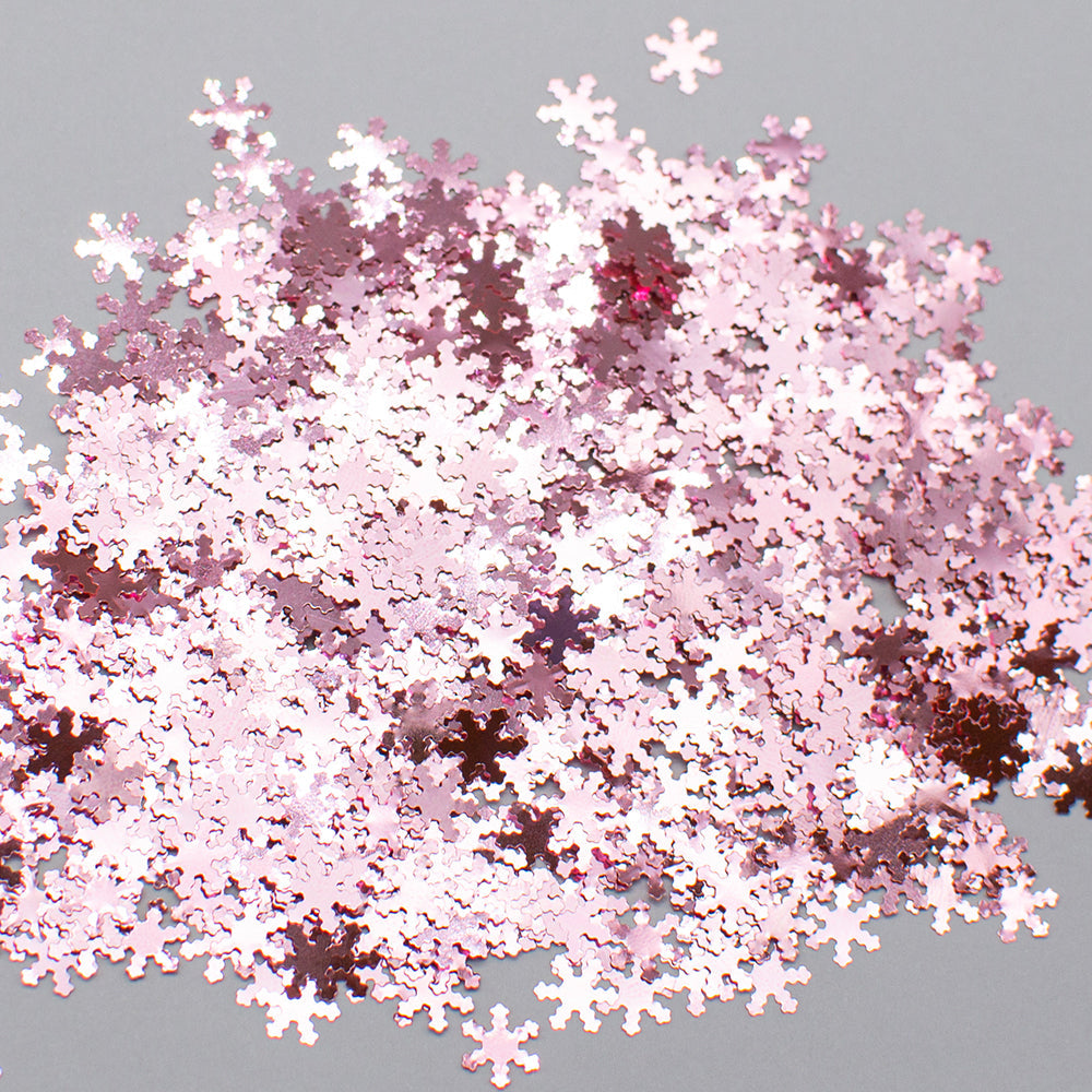 LDS Snowflake Glitter Nail Art - 0.5oz SF05 Girl Talk