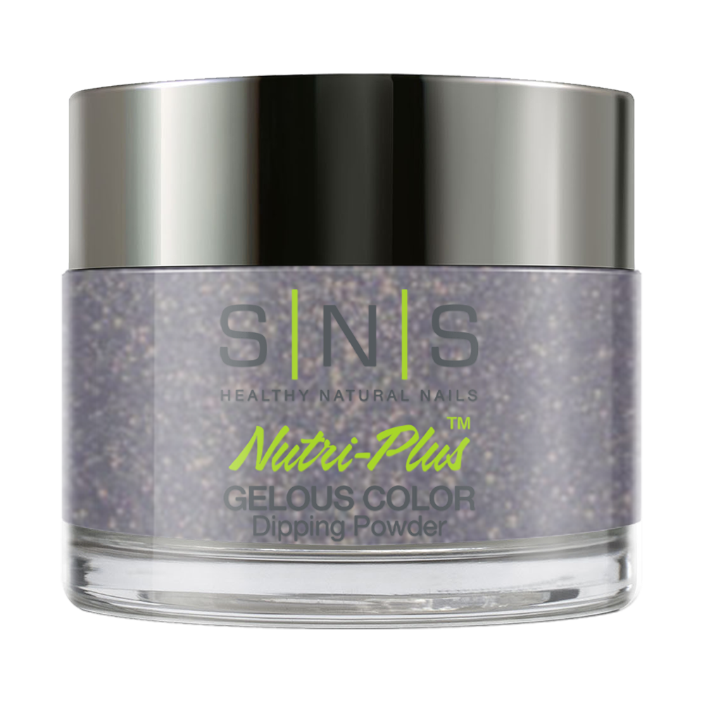 SNS Dipping Powder Nail - SP04 - Blue, Glitter Colors