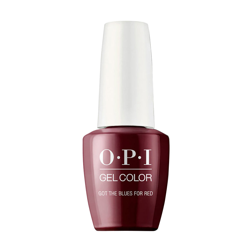 OPI Gel Nail Polish - W52 Got the Blues for Red - Red Colors