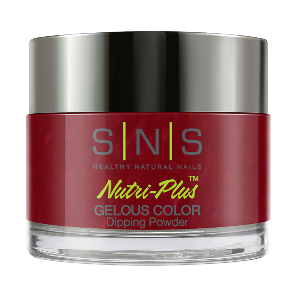 SNS Dipping Powder Nail - WW34 - Big Red Bow - Red Colors