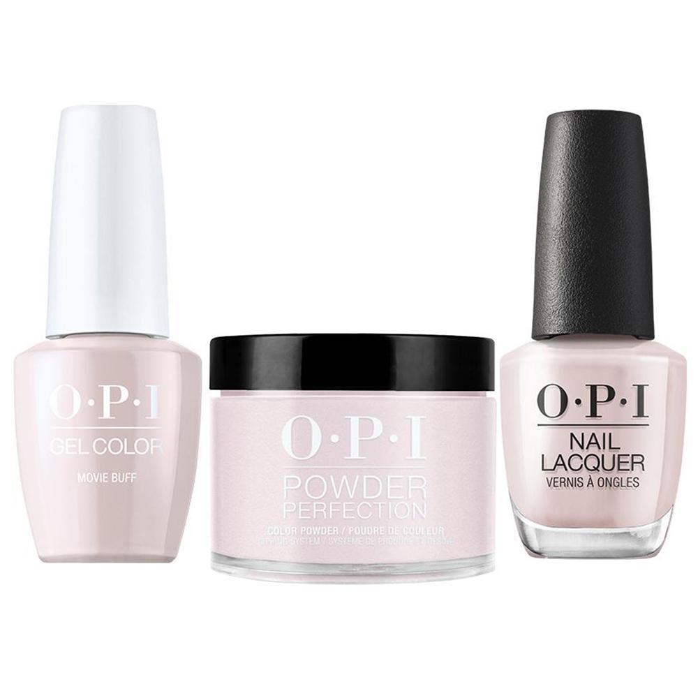 OPI 3 in 1 - H003 Movie Buff - Dip, Gel & Lacquer Matching