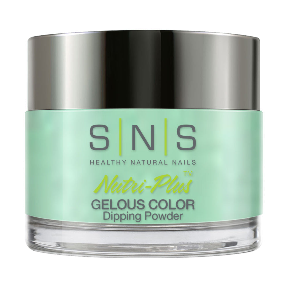 SNS Dipping Powder Nail - SG23 - Green Moonstone