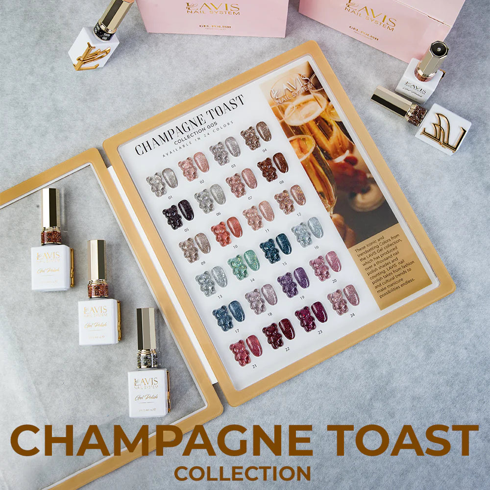 Lavis G05 Champagne Toast Glitter Collection