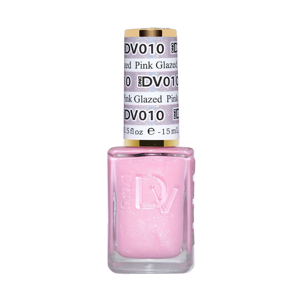 DND DIVA Nail Lacquer - 010 Pink Glazed