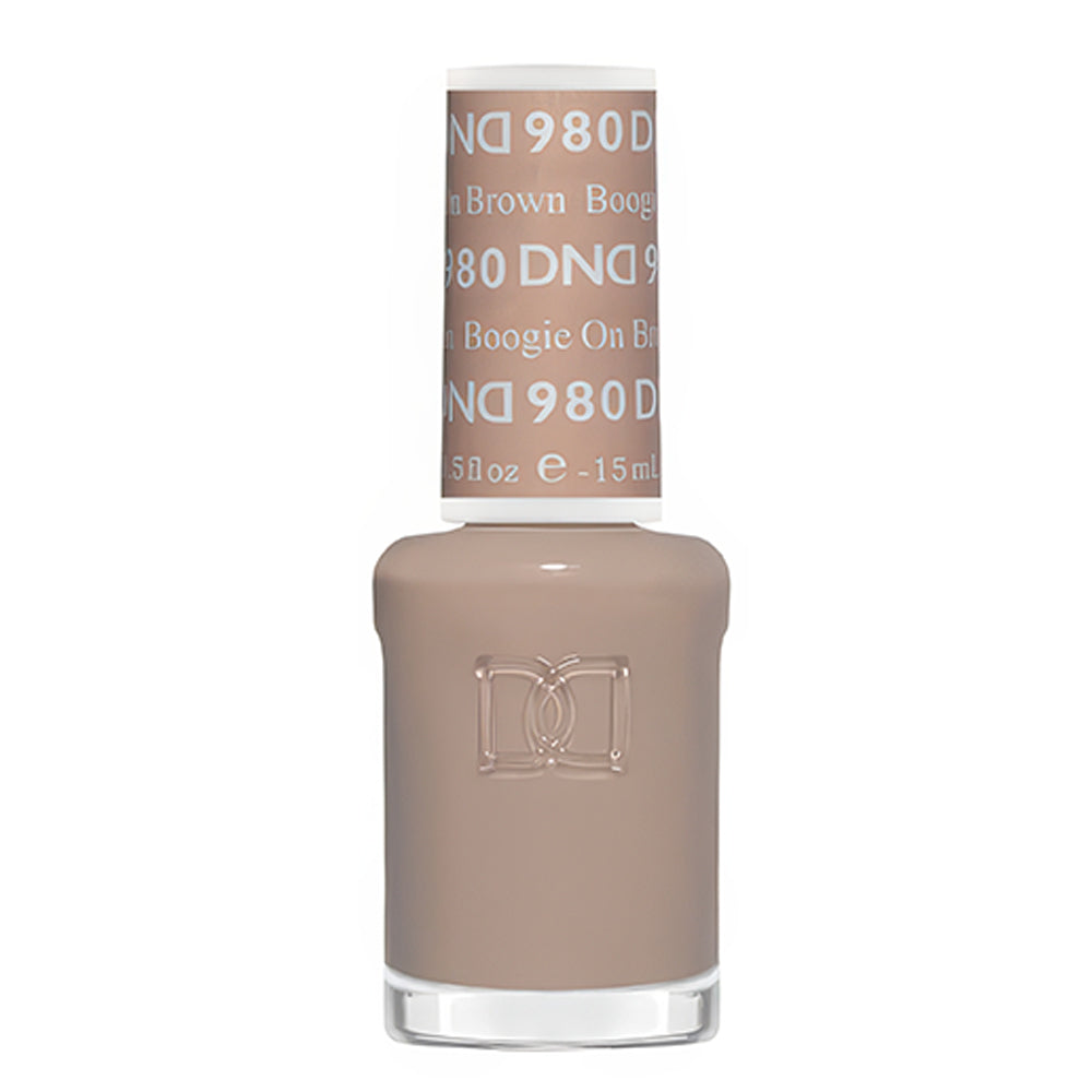 DND Nail Lacquer - 980 Boogie on Brown