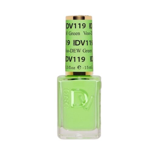 DND DIVA Nail Lacquer - 119 Voo-DEW Green