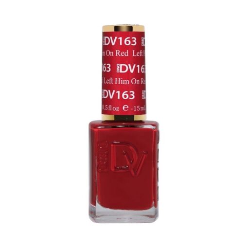 DND DIVA Nail Lacquer - 163 Left Him On Red